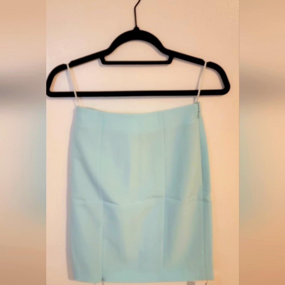ALEXANDER WANG skirt baby blue size 0 uk /  XS in US